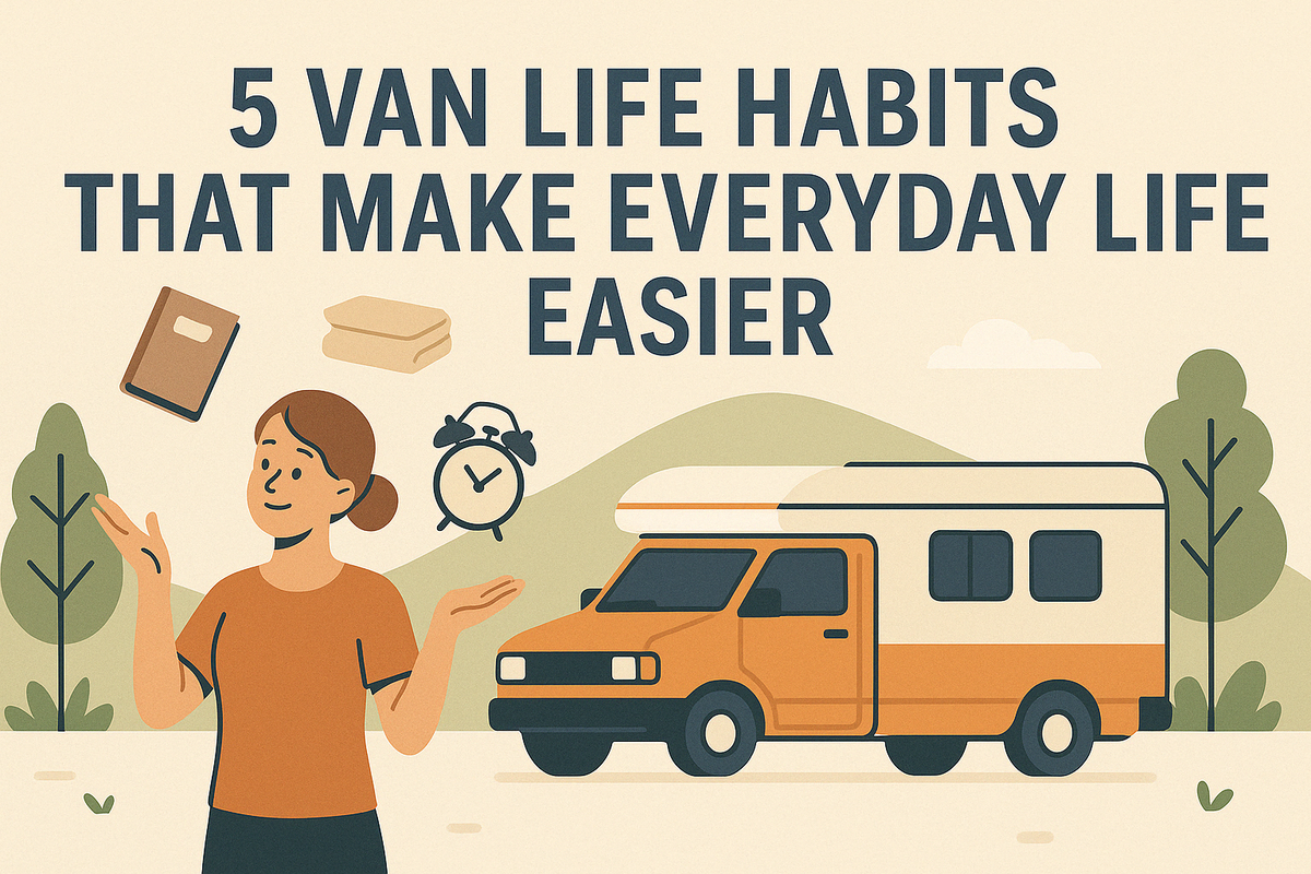 5 Van Life Habits That Make Everyday Life Easier (and Keep You From Losing Your Mind)