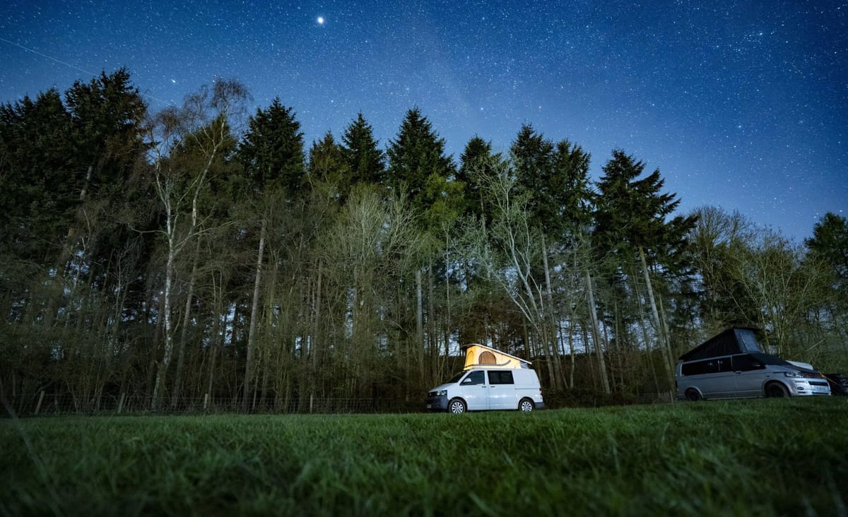 New Forestry England Overnight Campervan