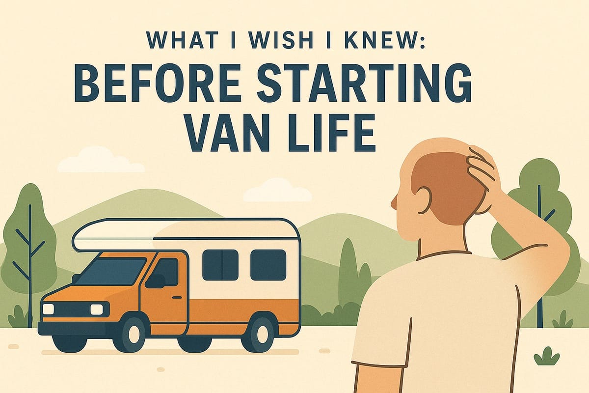 What I Wish I Knew Before Starting Van Life.