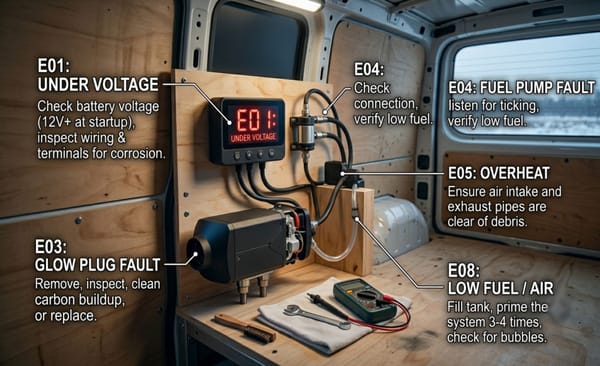 Troubleshooting Common Chinese Diesel Heater Error Codes: A No-Nonsense Guide