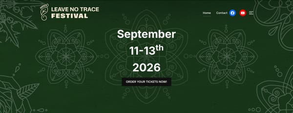 Leave No Trace Festival - A New Vanlife Festival