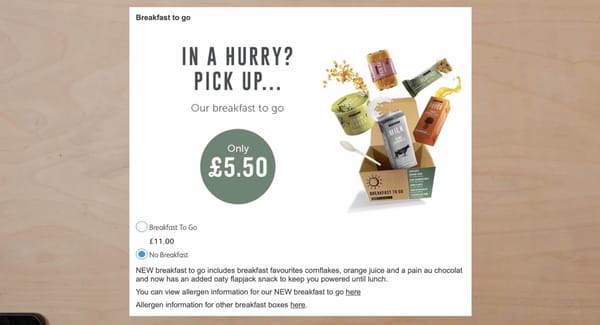 Travelodge Breakfast To Go Review