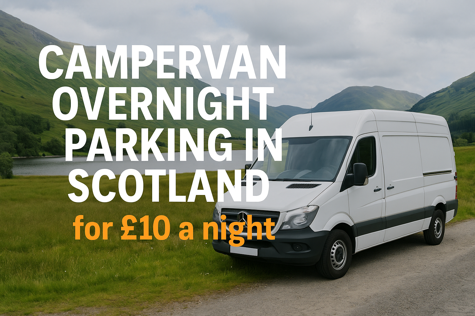 £10 Overnight Vanlife Parking Scotland