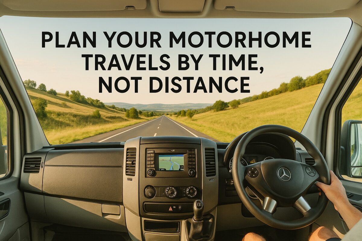 Vanlife Trip Time vs Distance