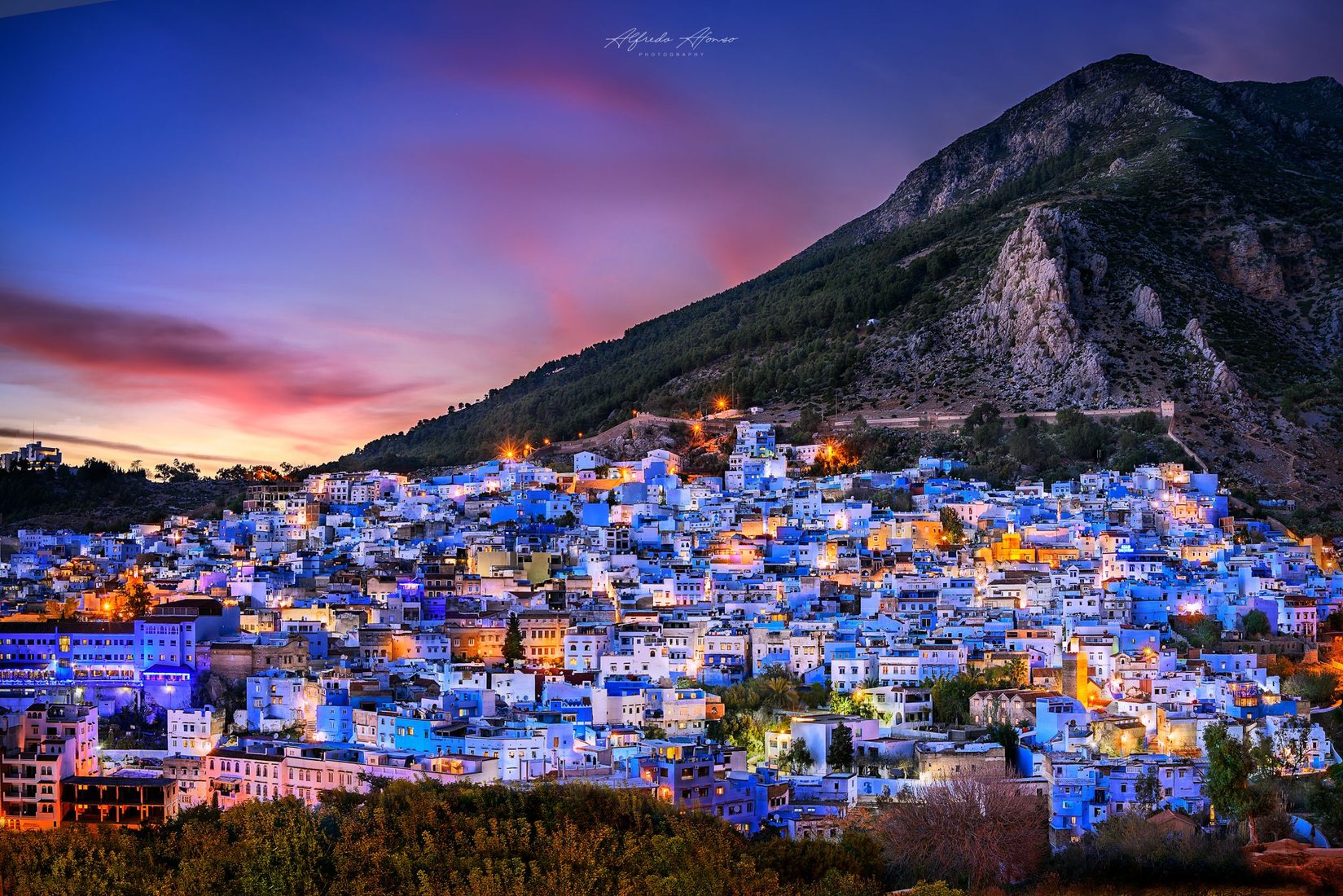 Chefchaouen riff moutains