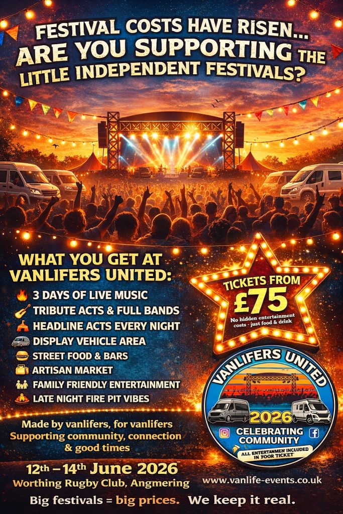 Vanlifers United Festival 12th 14th June